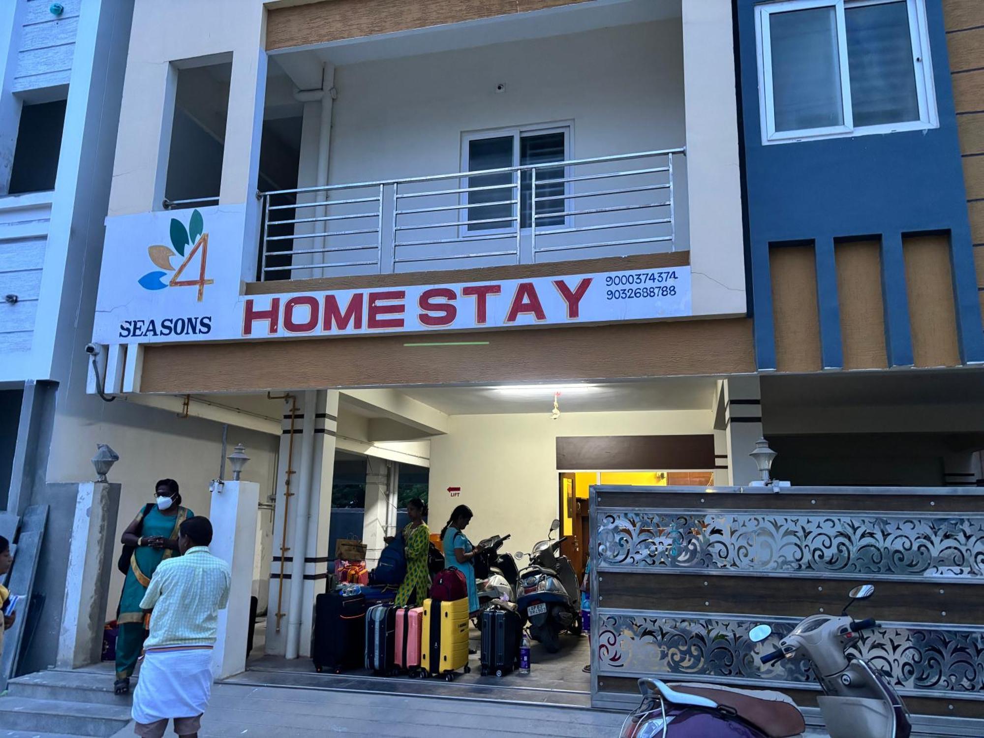 Four Seasons Home Stay Тирупати Екстериор снимка